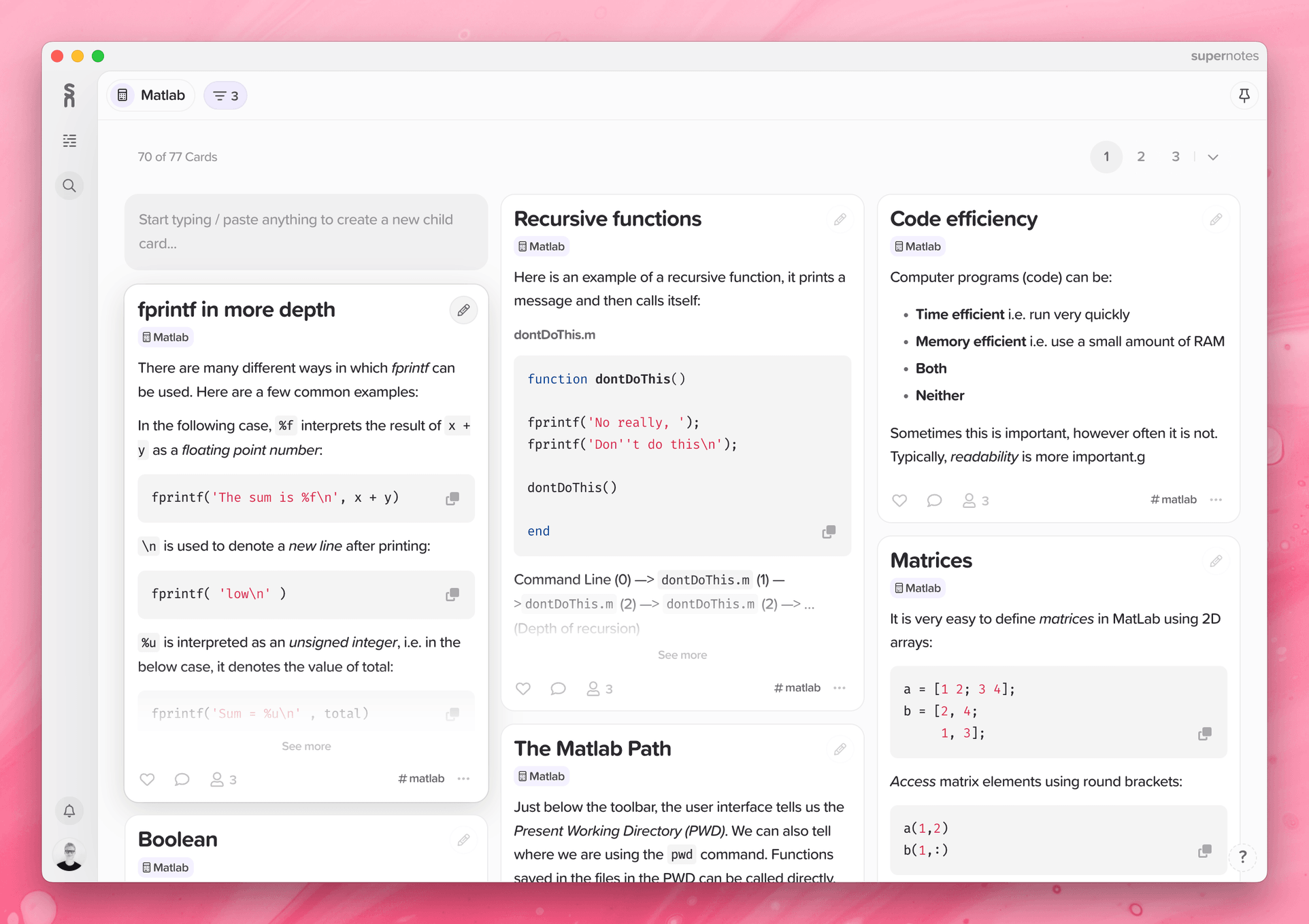 Supernotes Android and iOS Mobile Apps
