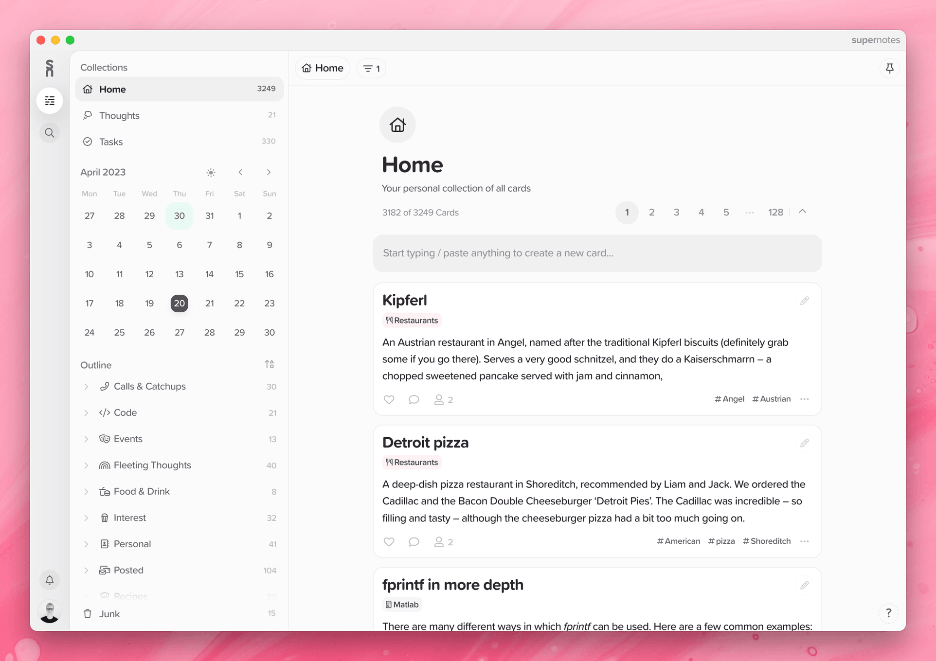 Supernotes Android and iOS Mobile Apps