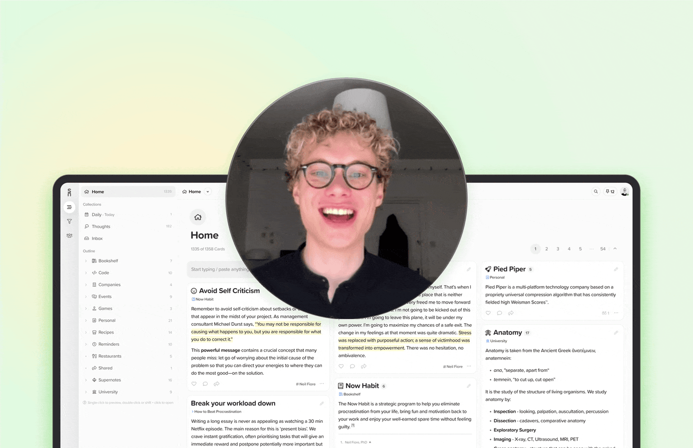 Supernotes Onboarding with Tobias