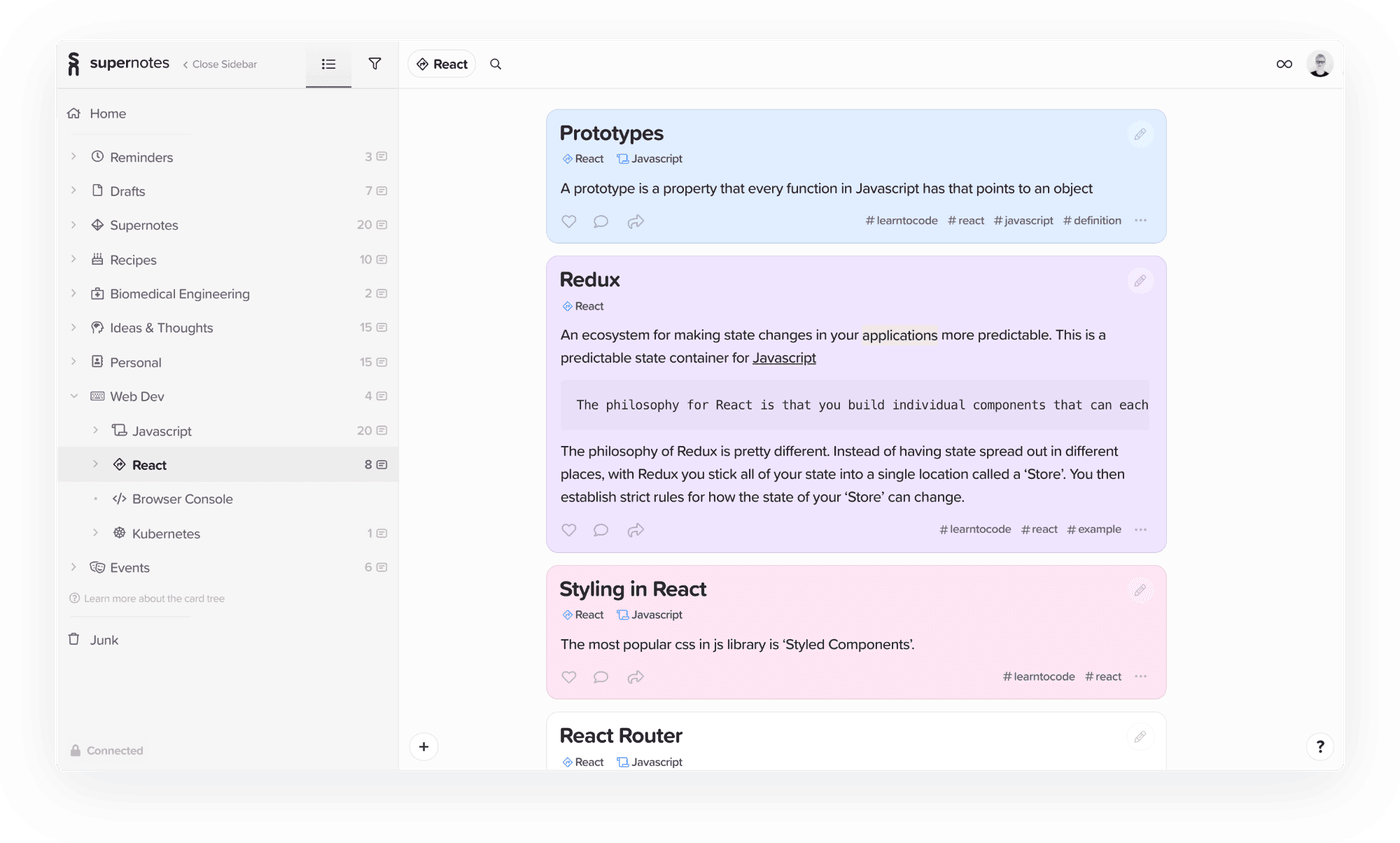 Some Supernotes on the fundamentals of the React language