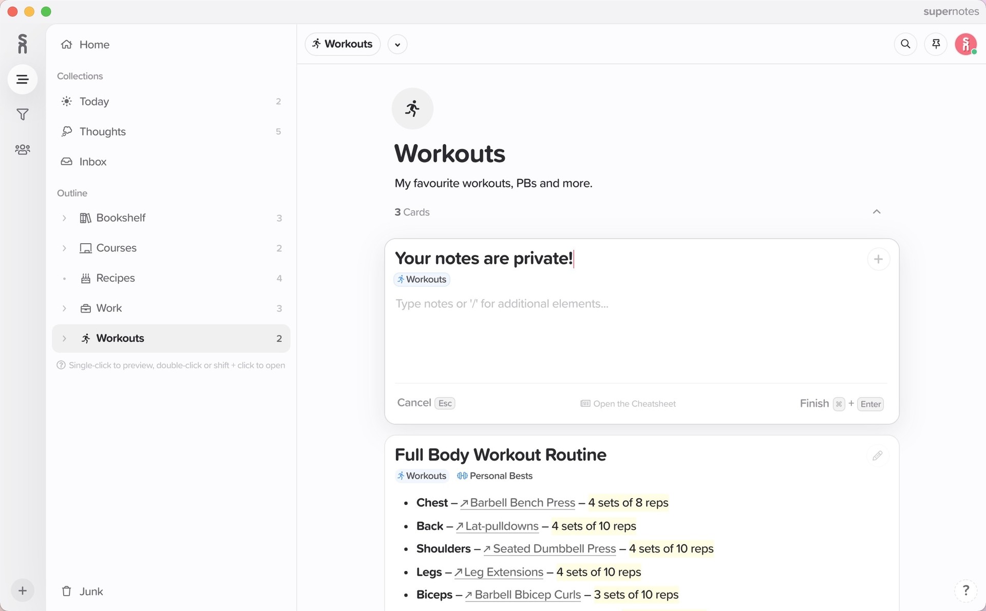 Private and Secure| Supernotes