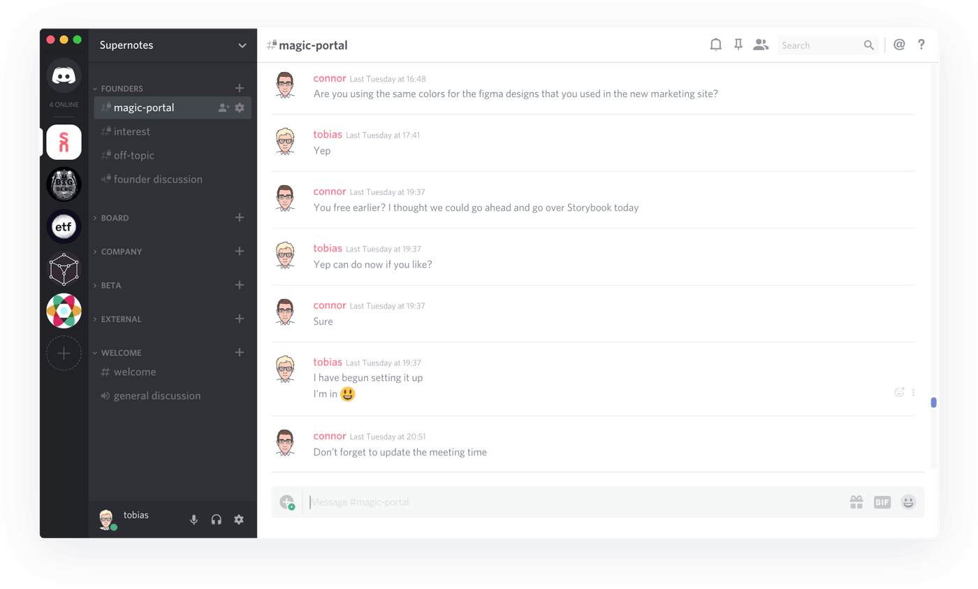 Our Supernotes Discord Server