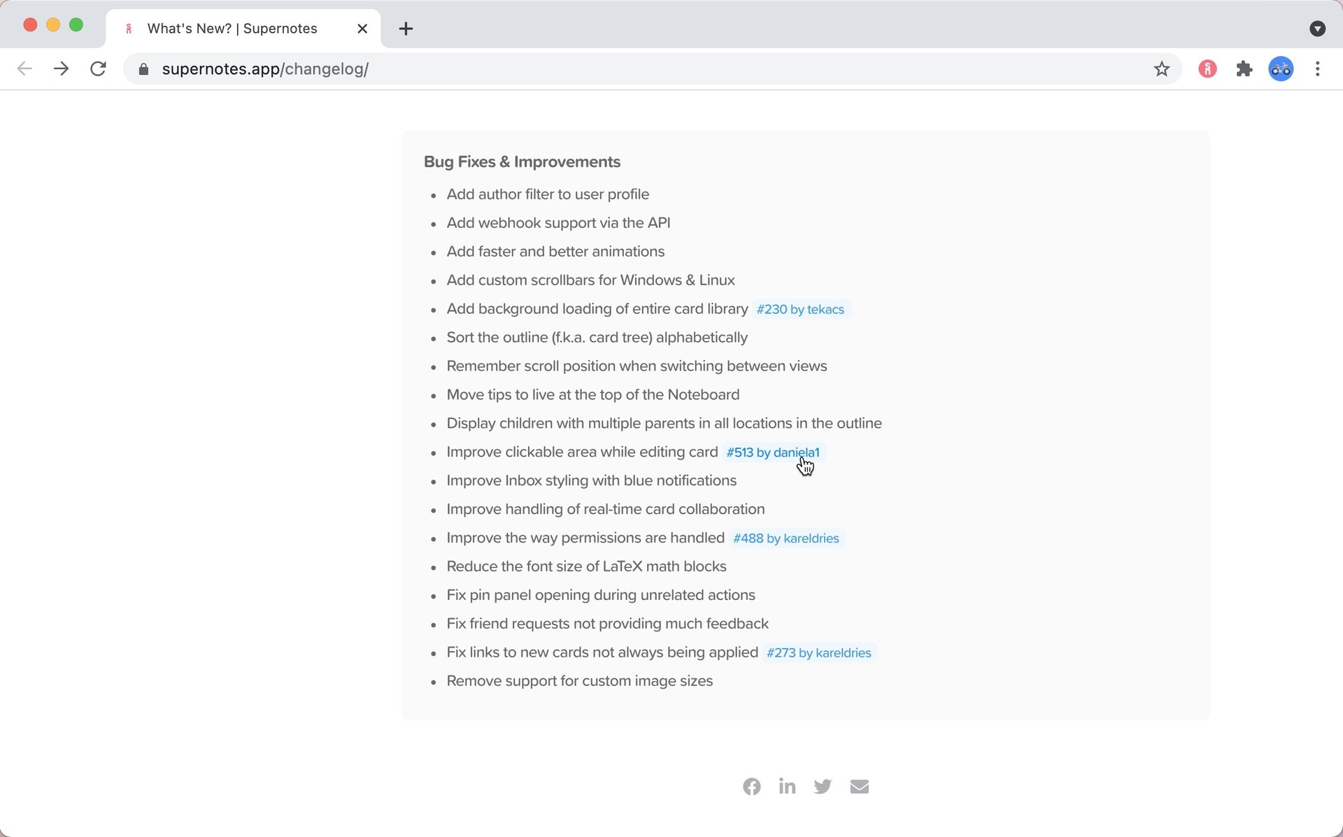 User Focused| Supernotes