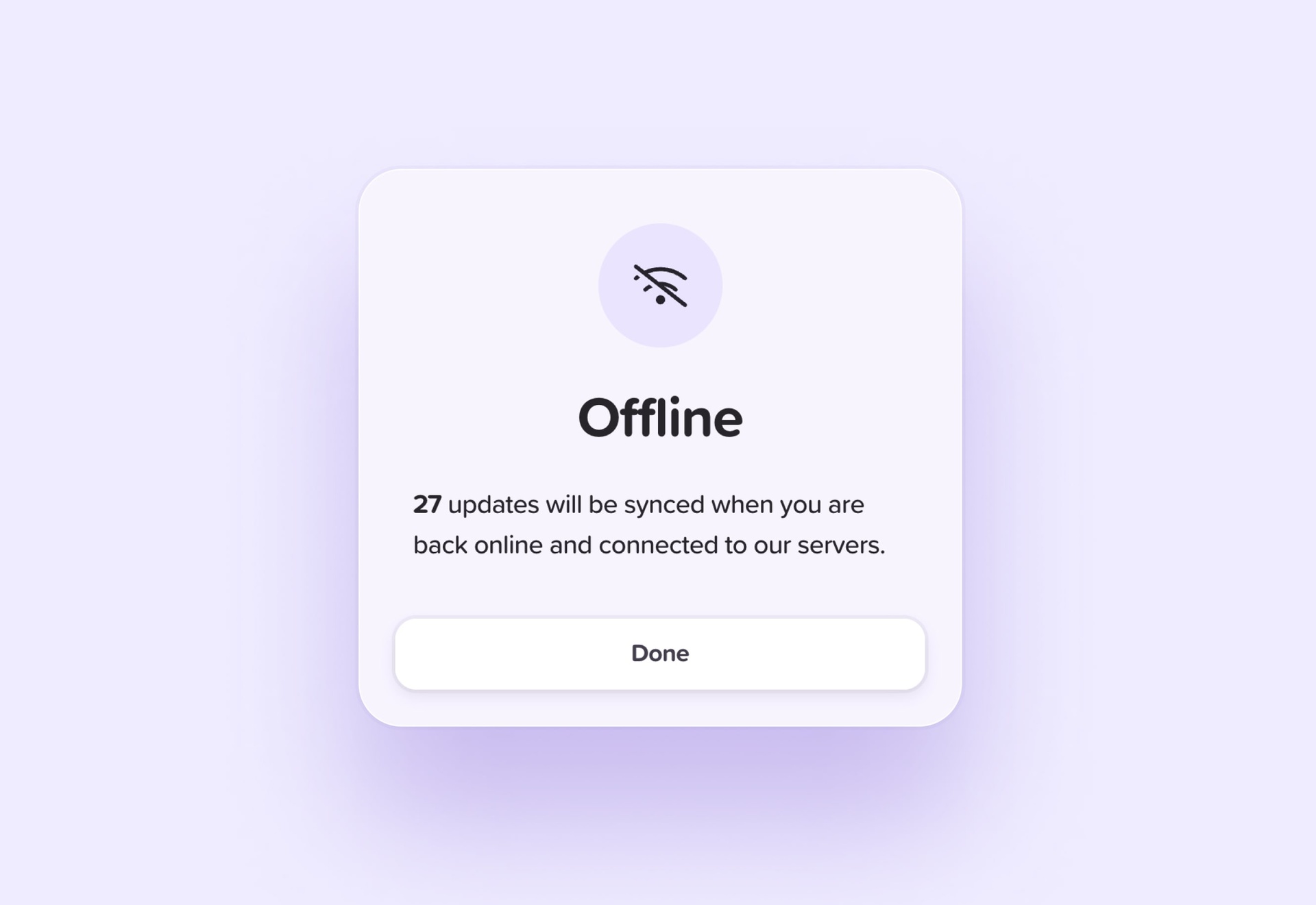 Sync Status - Supernotes
