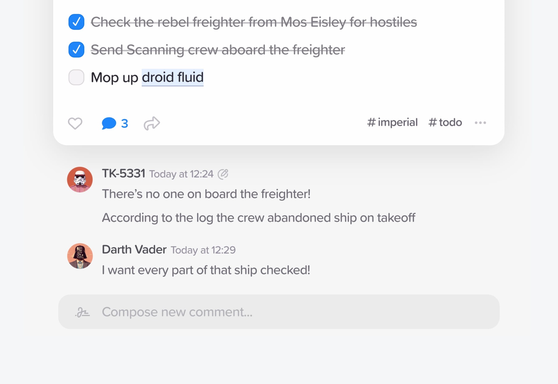 New and Improved Comments - Supernotes